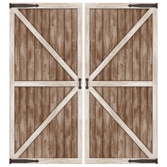 Beistle Western Barn Door Photo Prop - Party Supply Decoration for Prom