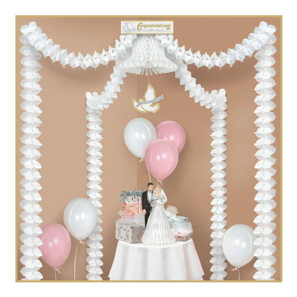 Beistle Wedding Party Canopy - Party Supply Decoration for Wedding