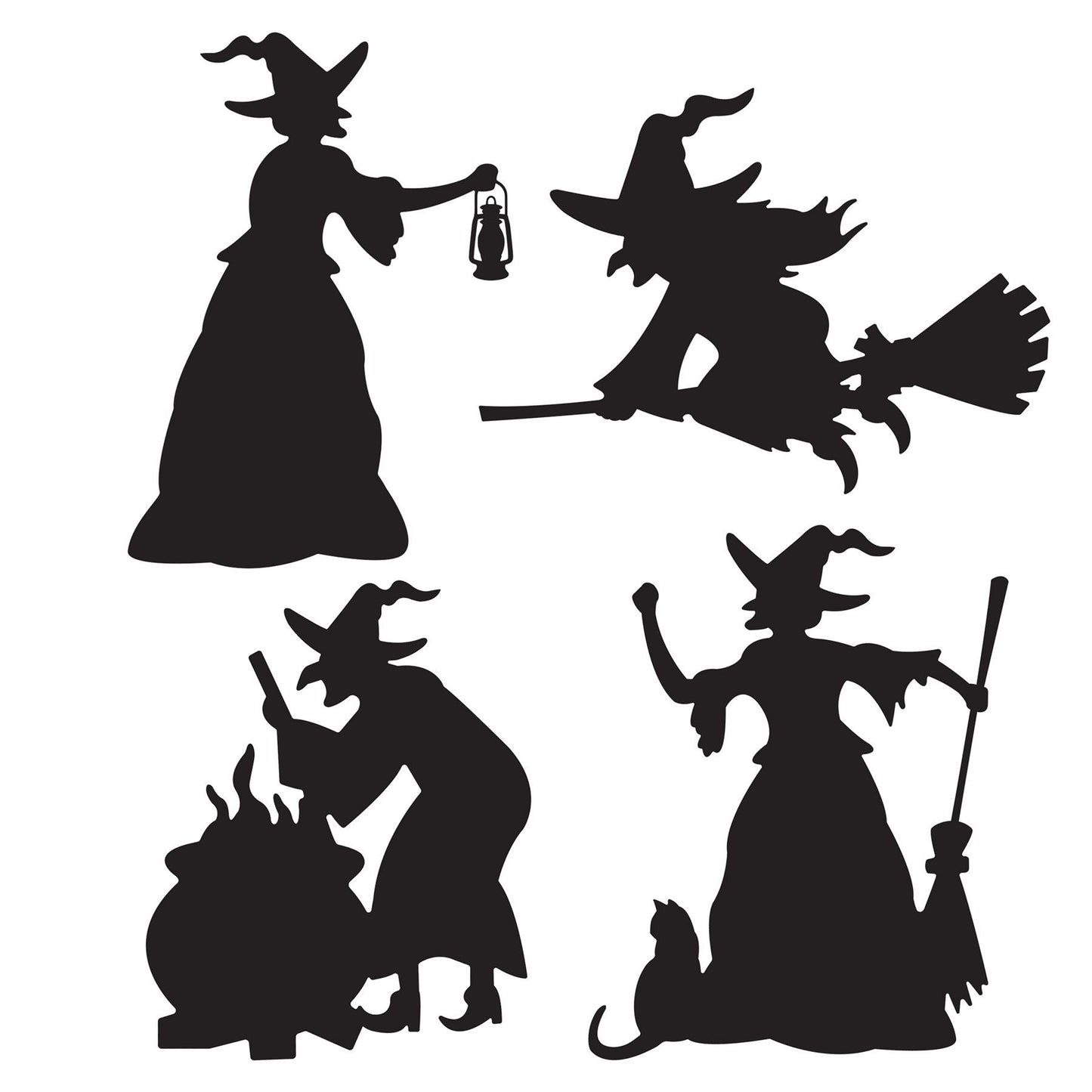 Witch Silhouettes