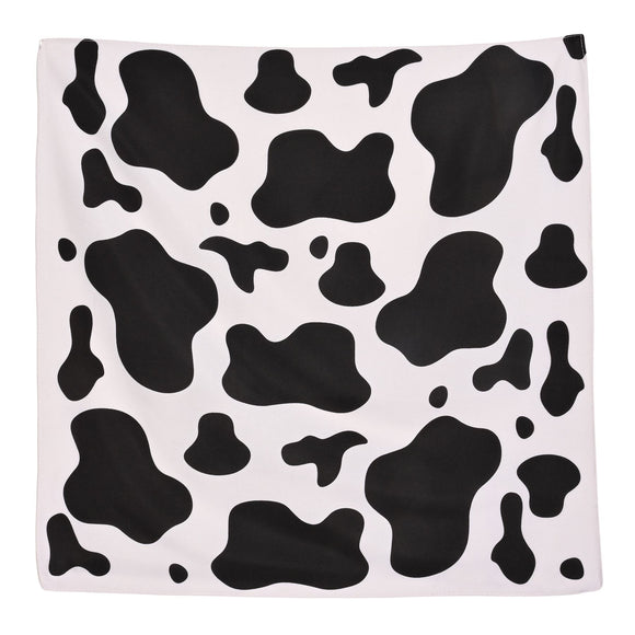 Beistle Cow Print Bandana 22 in  x 22 in  (1/Pkg) Party Supply Decoration : Farm