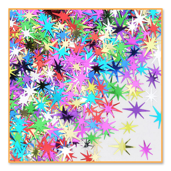 Beistle Starbursts Confetti - Party Supply Decoration for New Years