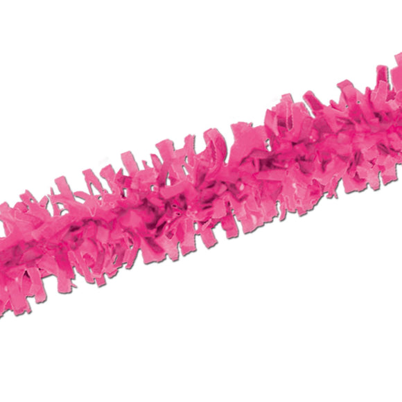 Beistle Cerise Art-Tissue Festooning - Party Supply Decoration for General Occasion