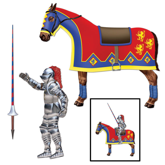 Beistle Jointed Jouster Set - Party Supply Decoration for Medieval