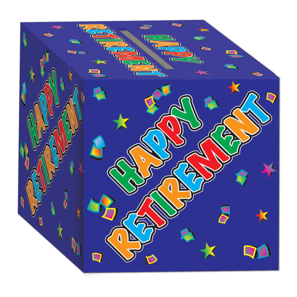 Beistle Retirement Card Box - Party Supply Decoration for Retirement