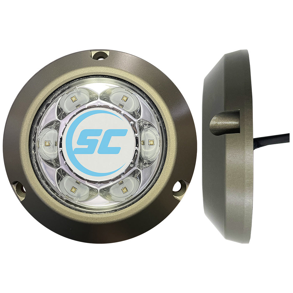 Shadow-Caster SC3 Series Underwater Light - Great White [SC3-GW-ALSM]