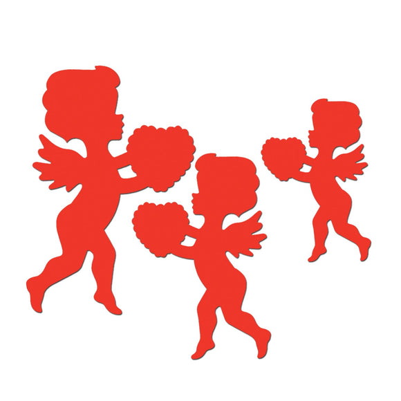 Beistle Red Cupid Cutouts Asstd (6/Pkg) Party Supply Decoration : Valentines