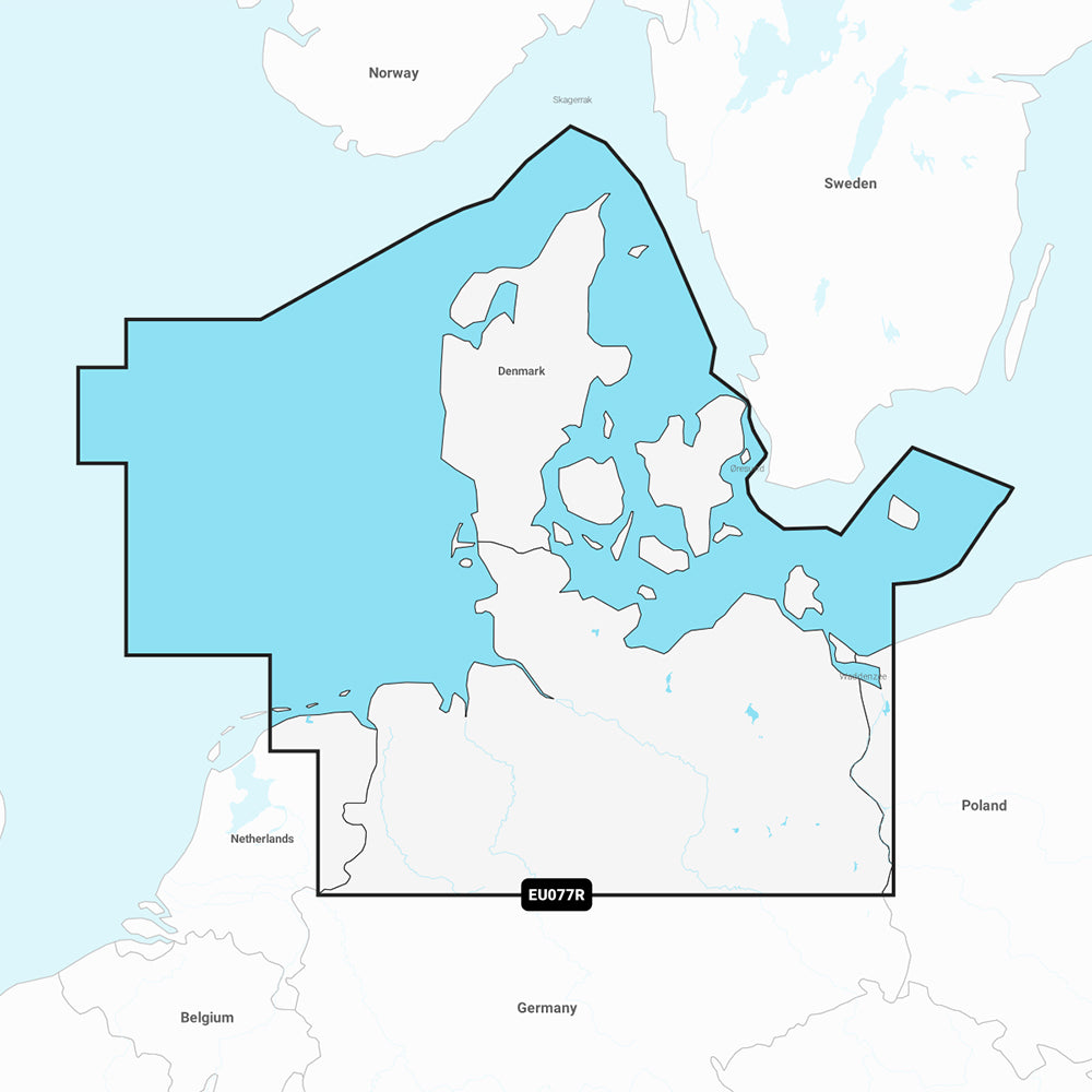 Garmin Navionics Vision+ NVEU077R - Denmark  Germany - Marine Chart [010-C1243-00]