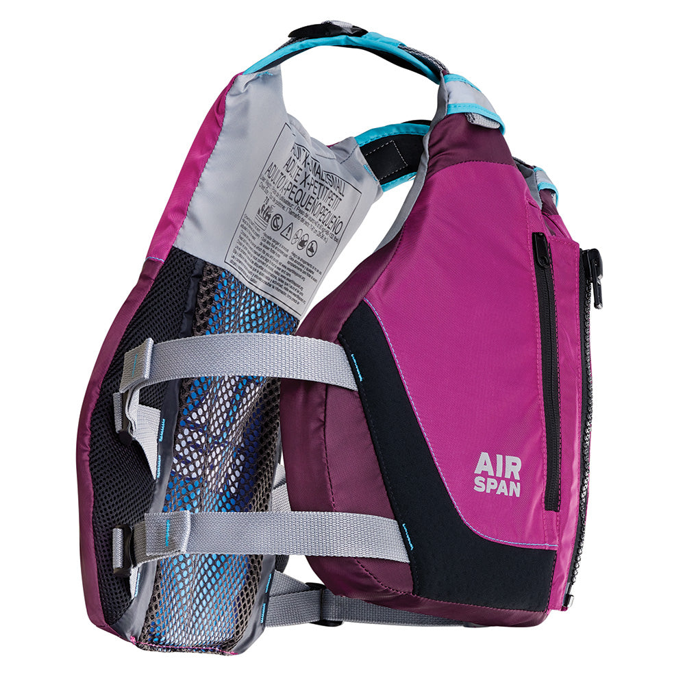 Onyx Airspan Breeze Life Jacket - M/L - Purple [123000-600-040-23]