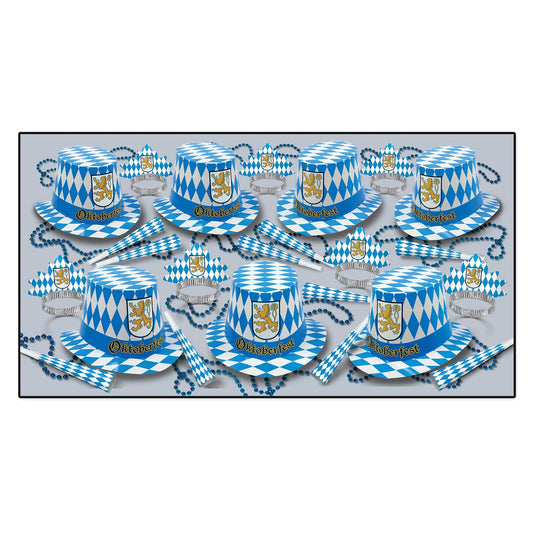 Beistle Oktoberfest Asst for 50 - Party Supply Decoration for Oktoberfest