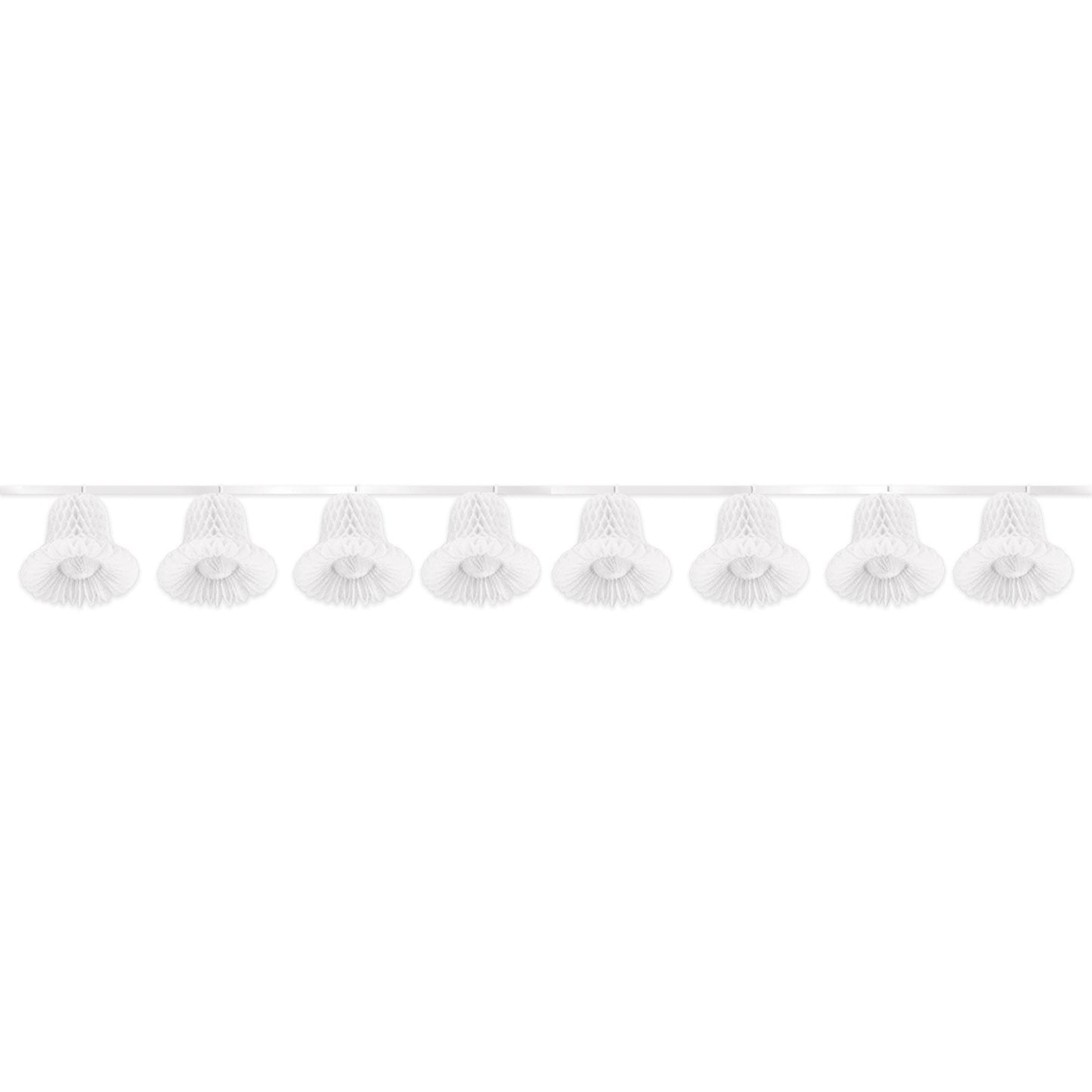 Beistle White Bell Streamer 24'  Party Supply Decoration : Wedding