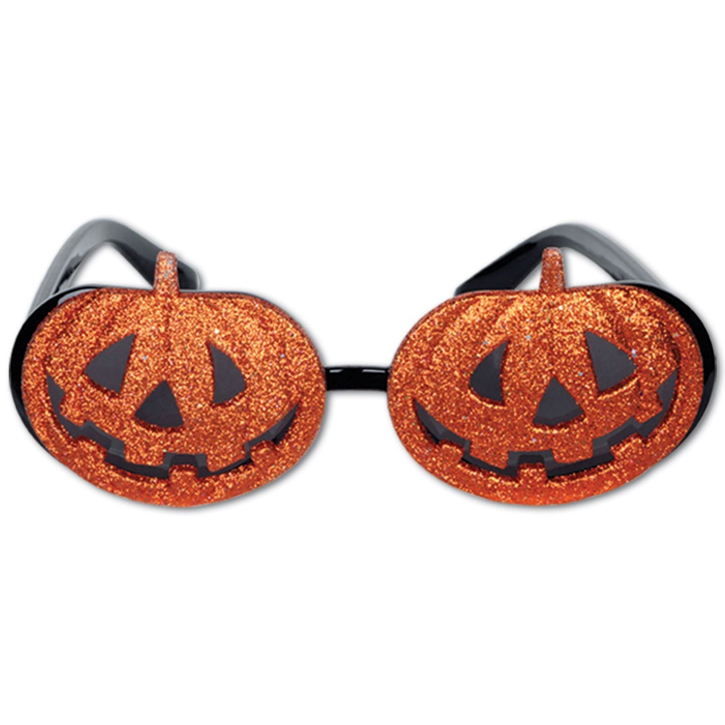 Beistle Glittered Jack-O-Lantern Fanci-Frames - Party Supply Decoration for Halloween