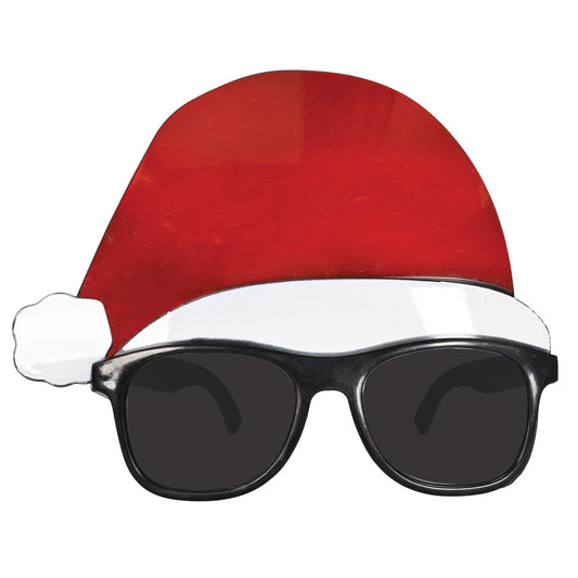 Beistle Santa Hat Glasses  (1/Pkg) Party Supply Decoration : Christmas/Winter