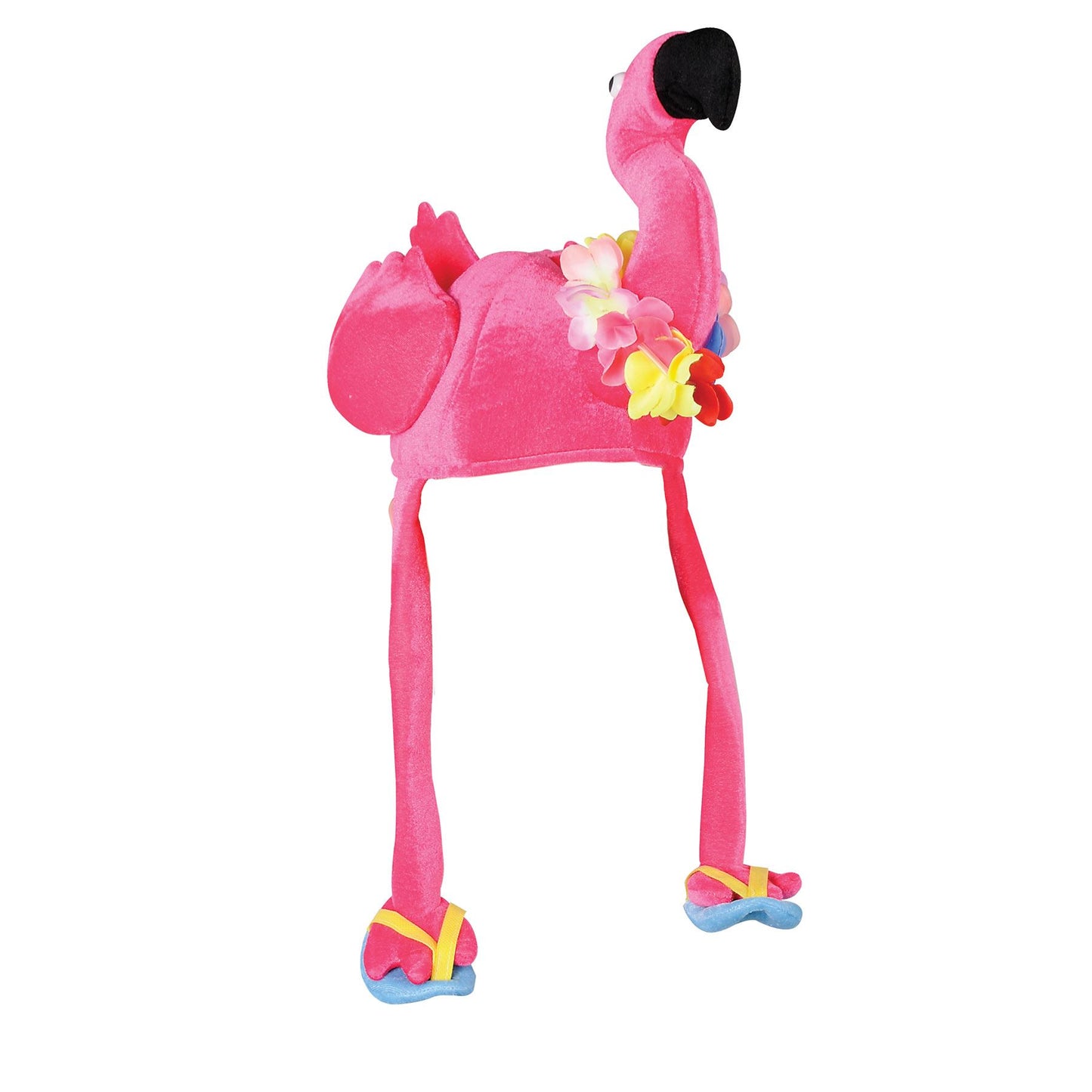 Beistle Plush Flamingo Hat  (1/Card) Party Supply Decoration : Luau