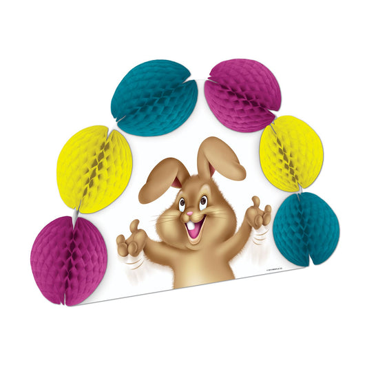 Beistle Easter Bunny Pop-Over Centerpiece 10 in  (1/Pkg) Party Supply Decoration : Easter