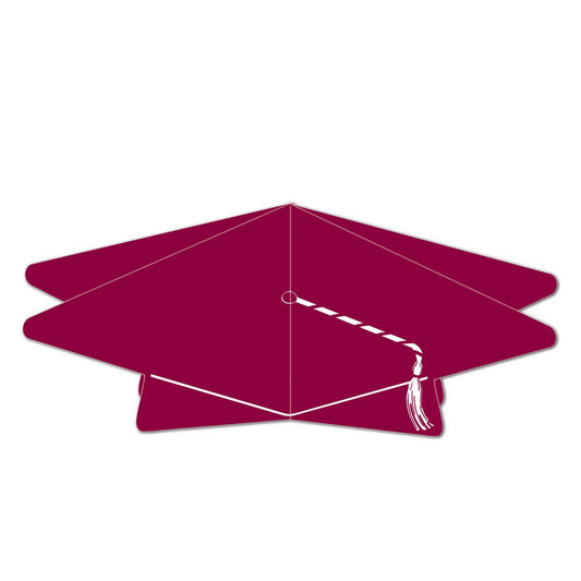 Beistle 3-D Grad Cap Centerpiece  (1/Pkg) Party Supply Decoration : Graduation