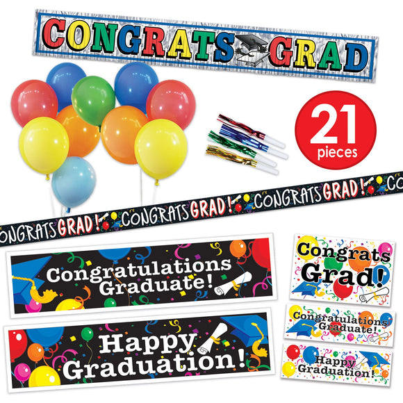 Beistle Graduation Car Party Box - Party Supply Decoration for Graduation