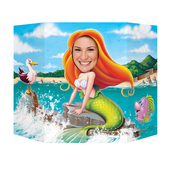 Beistle Mermaid Photo Prop - Party Supply Decoration for Mermaid