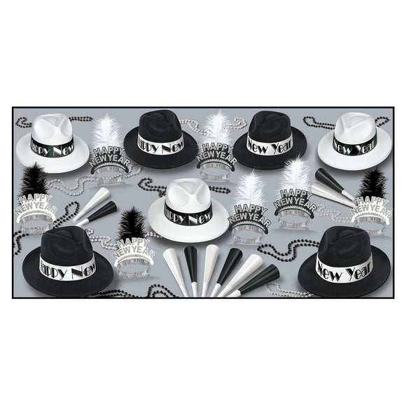Beistle Chicago Swing Assortment (for 50 people) - Party Supply Decoration for New Years