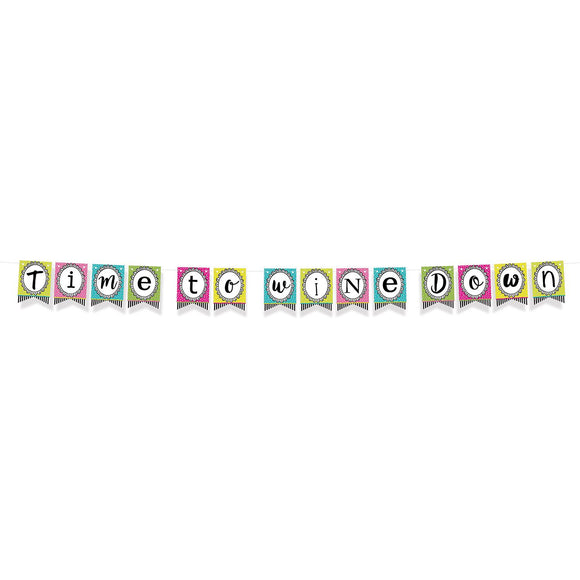 Beistle Dolly Mama's  Wine Celebration Streamer 6 in  x 8' (1/Pkg) Party Supply Decoration : Dolly Mama