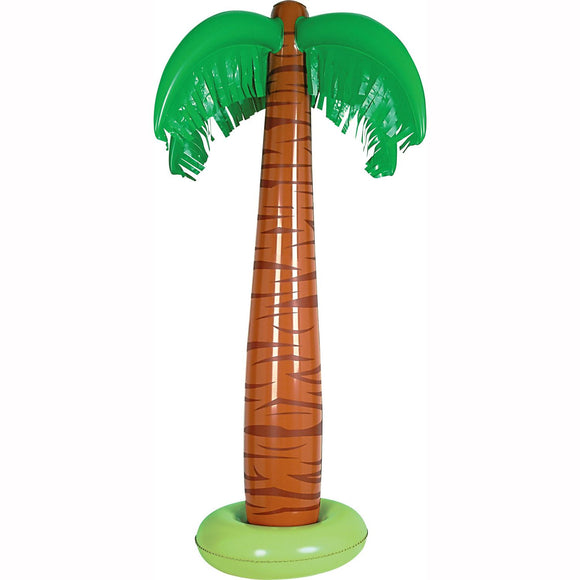 Beistle Inflatable Palm Tree - 3 Foot - Party Supply Decoration for Luau