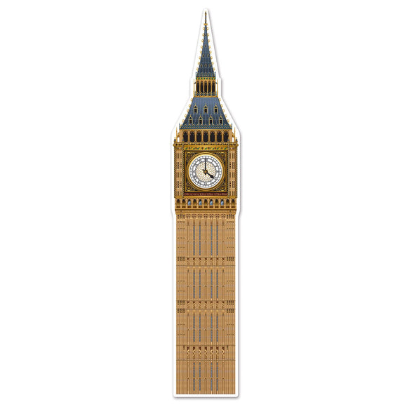 Beistle Jointed Big Ben - Party Supply Decoration for British