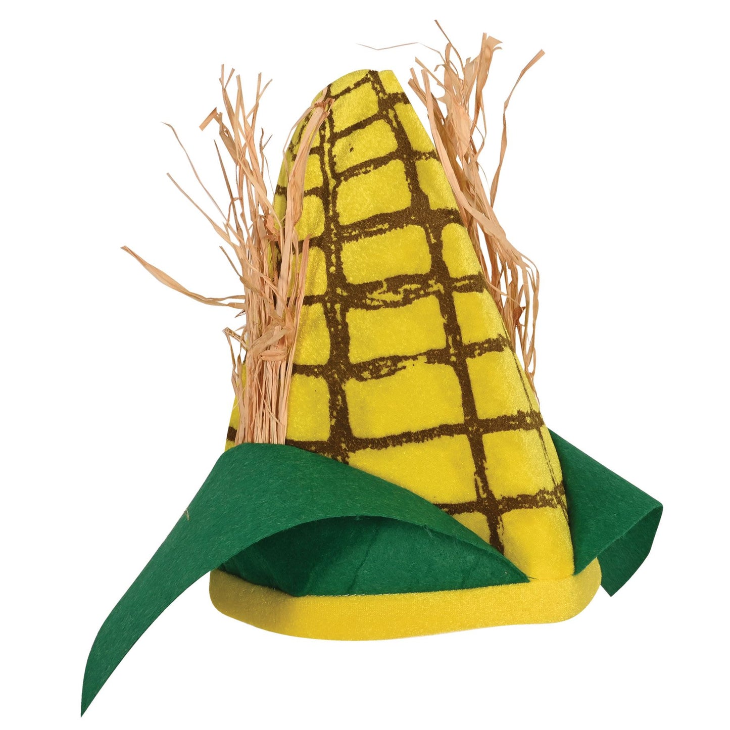 Beistle Plush Corn Cob Hat  (1/Card) Party Supply Decoration : Farm