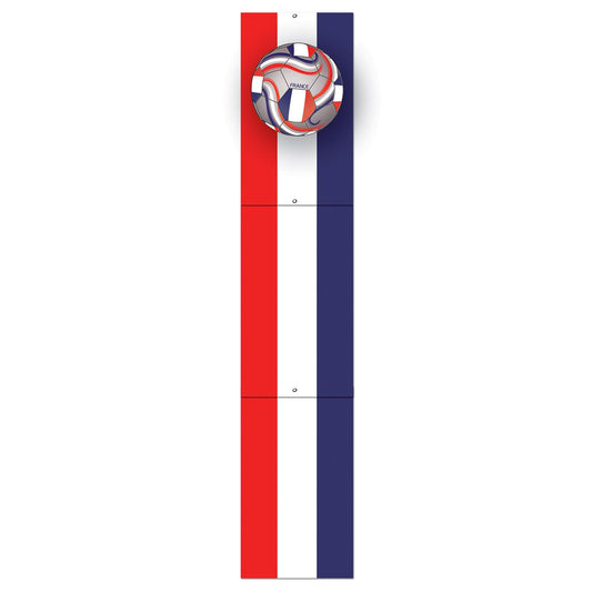 Beistle France Soccer Jointed Pull-Down Cutout 5' (1/Pkg) Party Supply Decoration : Soccer