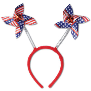 Beistle Patriotic Pinwheel Boppers  (1/Card) Party Supply Decoration : Patriotic