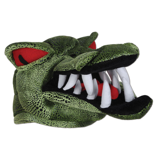Beistle Plush Crocodile Hat  (1/Card) Party Supply Decoration : Australian