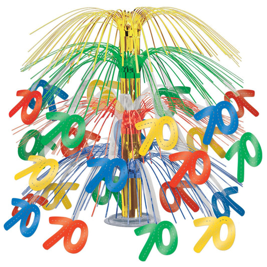 Beistle 70 Cascade Centerpiece 18 in  (1/Pkg) Party Supply Decoration : Birthday-Age Specific