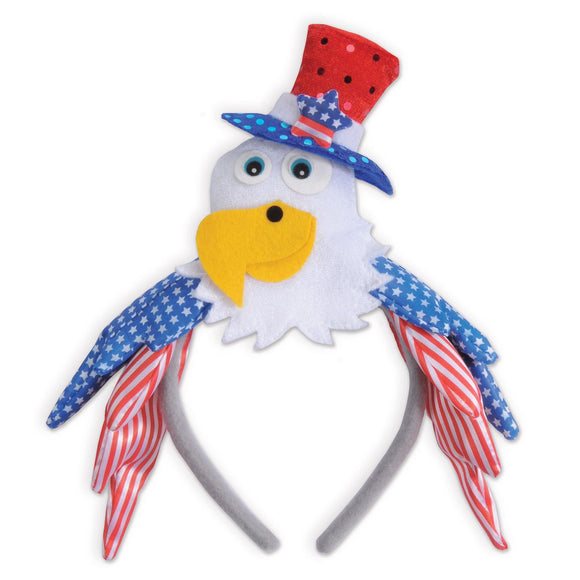 Beistle Patriotic Eagle Headband  (1/Card) Party Supply Decoration : Patriotic