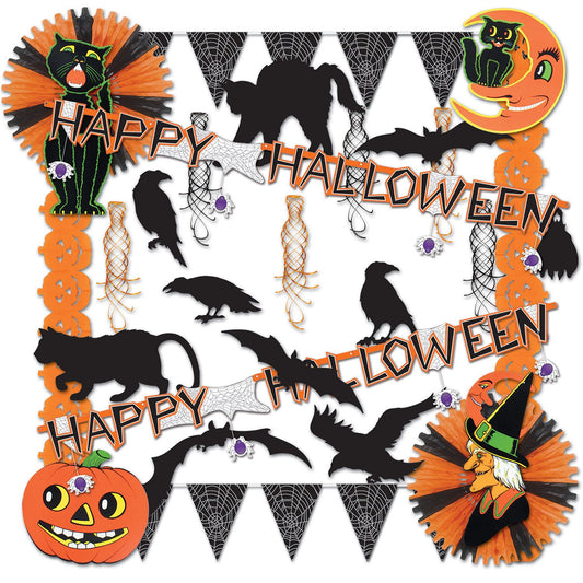 Beistle Halloween Trimorama - Party Supply Decoration for Halloween