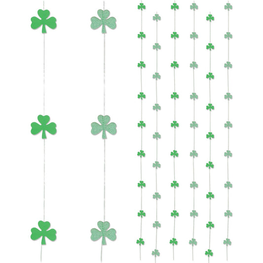 Beistle Shamrock Stringers - Party Supply Decoration for St. Patricks