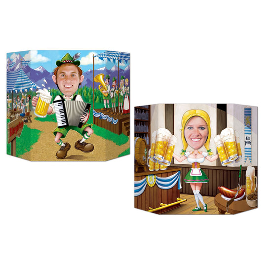 Beistle Oktoberfest Photo Prop - Party Supply Decoration for Oktoberfest