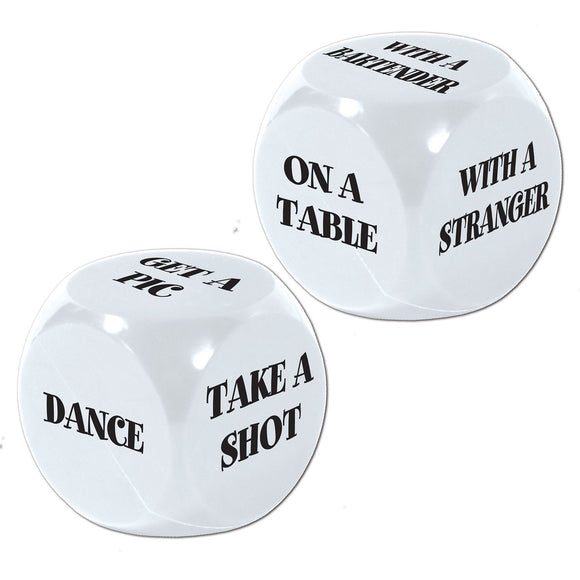 Beistle 21st Birthday Decision Dice Game - Party Supply Decoration for 21st Birthday