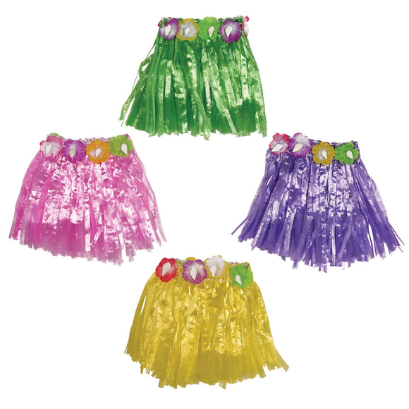 Beistle Drink Hula Skirts (4/Pkg) - Party Supply Decoration for Luau