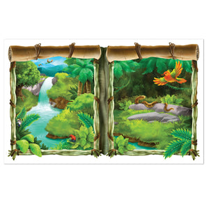 Beistle Jungle Insta-View - Party Supply Decoration for Jungle