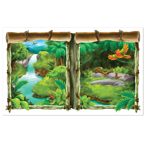 Beistle Jungle Insta-View - Party Supply Decoration for Jungle