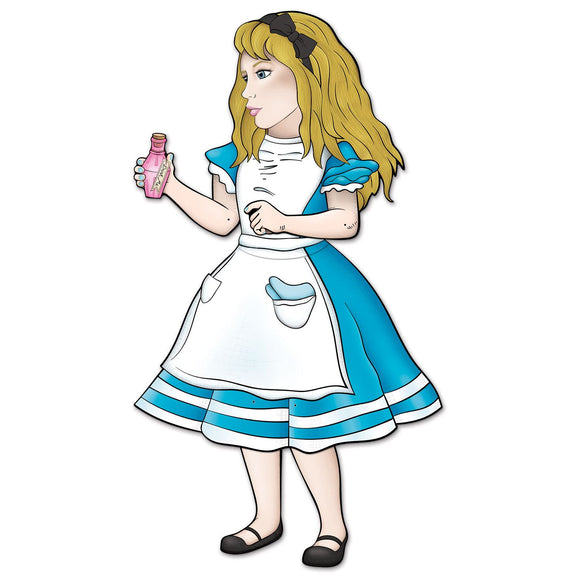 Beistle Jointed Alice In Wonderland - Party Supply Decoration for Alice In Wonderland