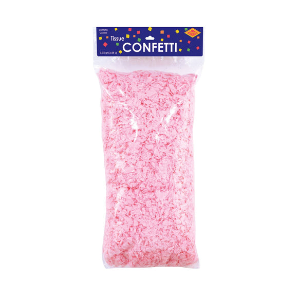 Beistle Tissue Confetti - Pink - Party Supply Decoration for Baby Shower