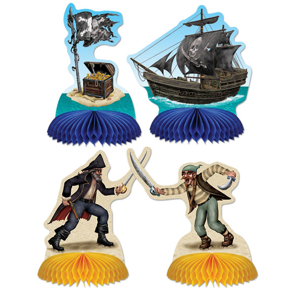 Beistle Pirate Playmates - Party Supply Decoration for Pirate