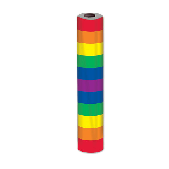 Beistle Rainbow Table Roll - 40 Foot Roll - Party Supply Decoration for Rainbow