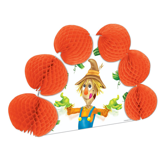 Beistle Scarecrow Pop-Over Centerpiece 10 in  (1/Pkg) Party Supply Decoration : Thanksgiving/Fall