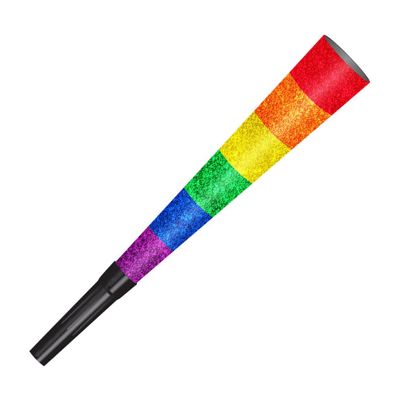 Beistle Pkgd Pride Horns - Party Supply Decoration for New Years