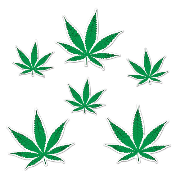 Beistle Weed Cutouts  (6/Pkg) Party Supply Decoration : 420