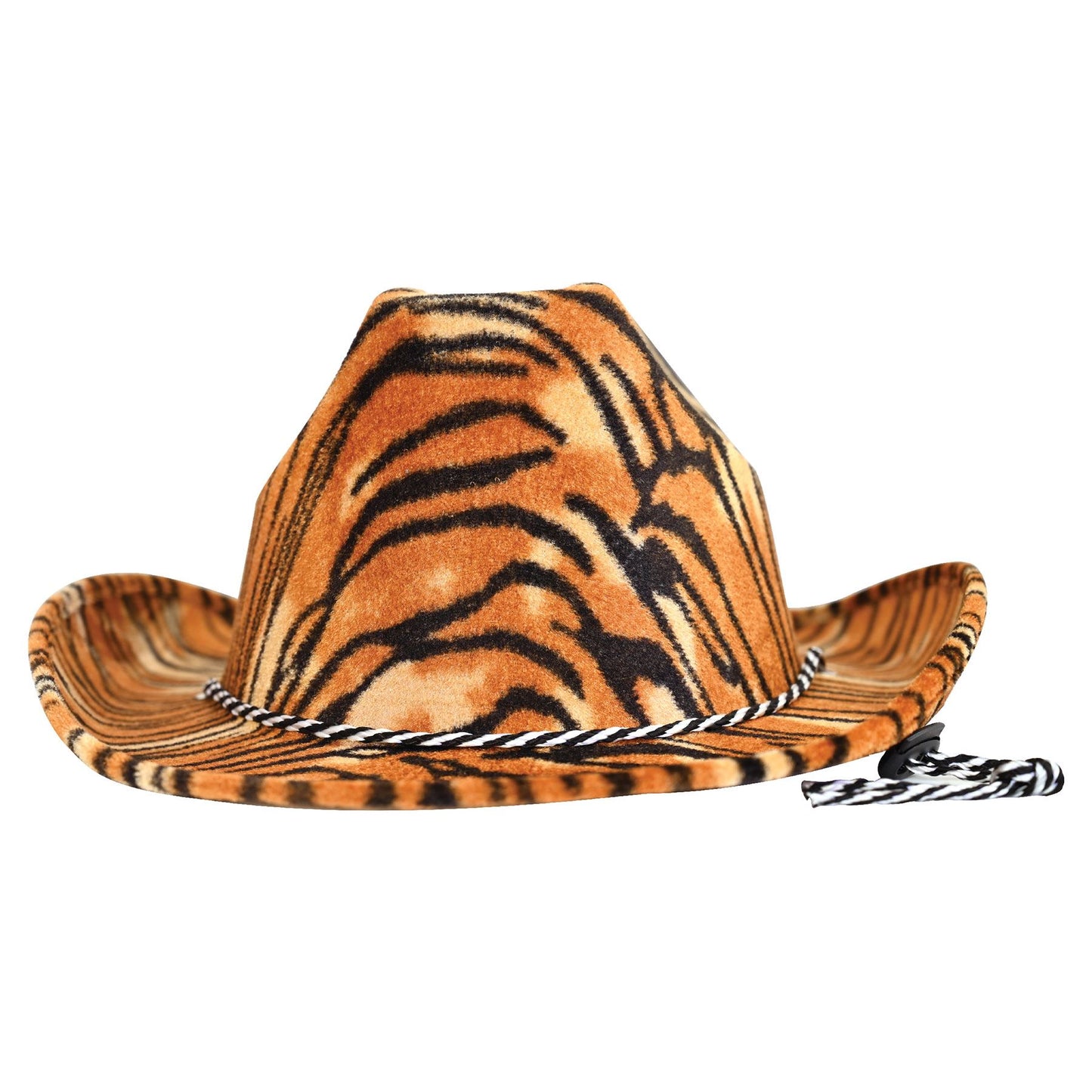 Beistle Tiger Print Cowboy Hat   Party Supply Decoration : Western