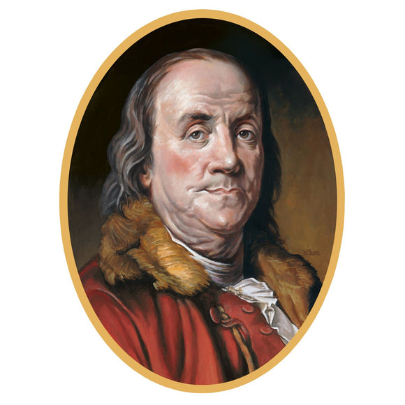 Beistle Ben Franklin Cutout   Party Supply Decoration : Educational