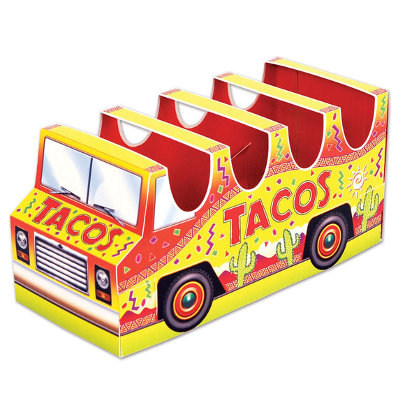 Beistle 3-D Taco Truck Centerpiece   (1/Pkg) Party Supply Decoration : Fiesta/Cinco de Mayo