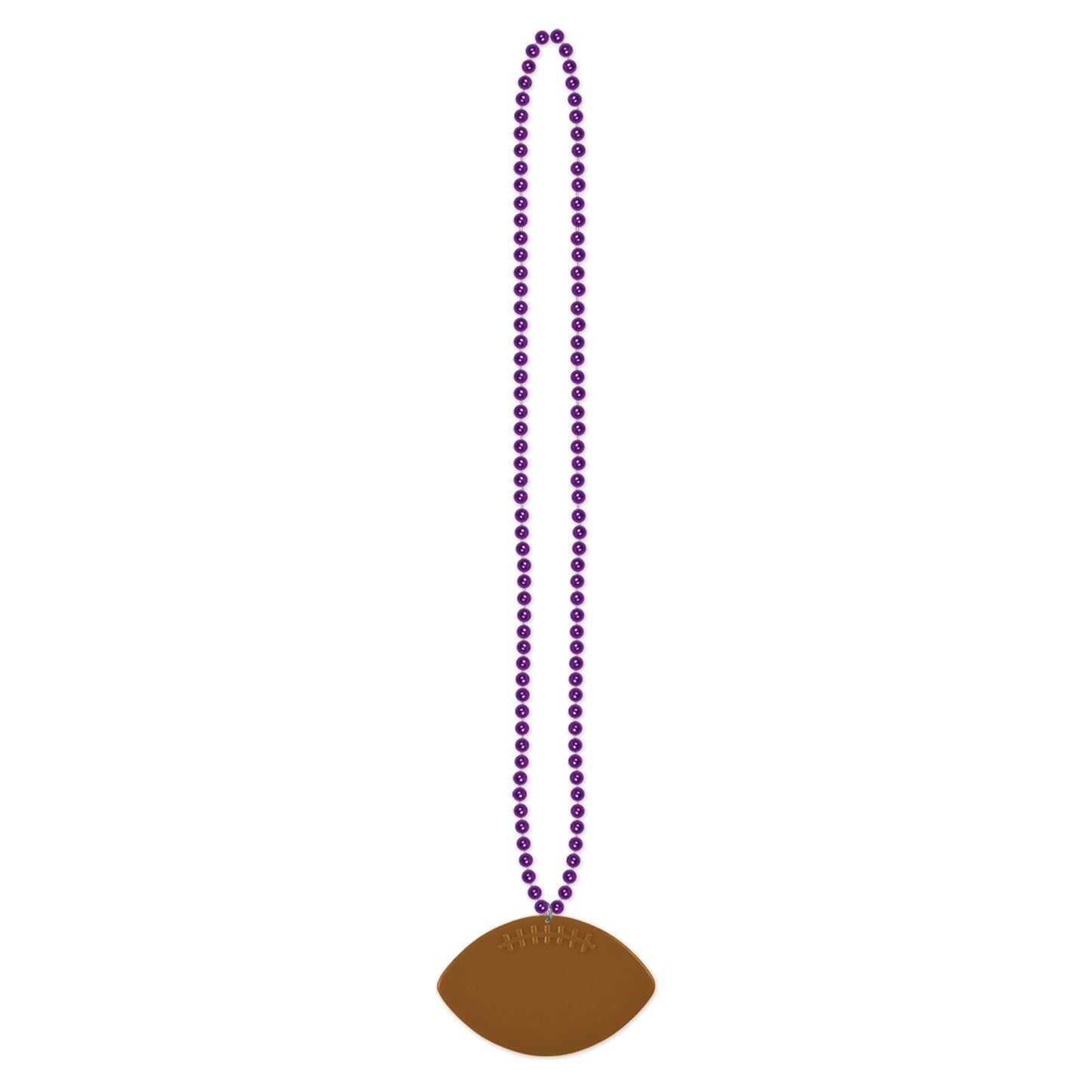 Beistle Beads with Football Medallion - Party Supply Decoration for Football