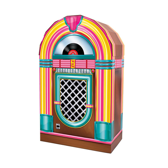Beistle 3-D Jukebox Prop - Party Supply Decoration for 50's/Rock & Roll